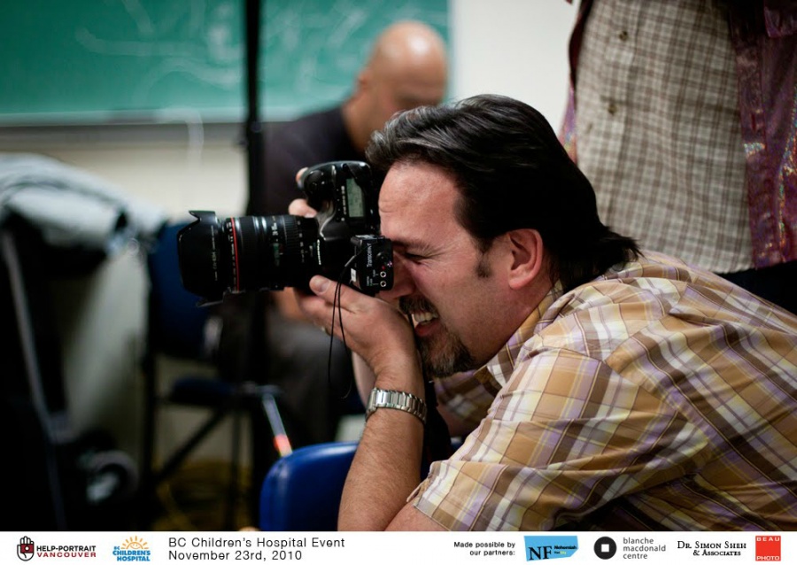Help Portrait Vancouver at BC Children's Hospital