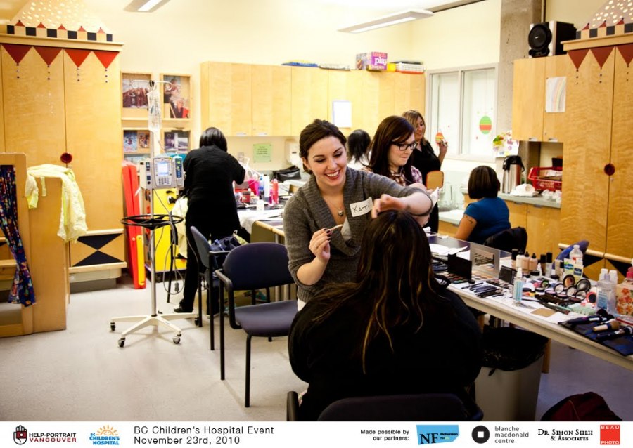 Help Portrait Vancouver at BC Children's Hospital