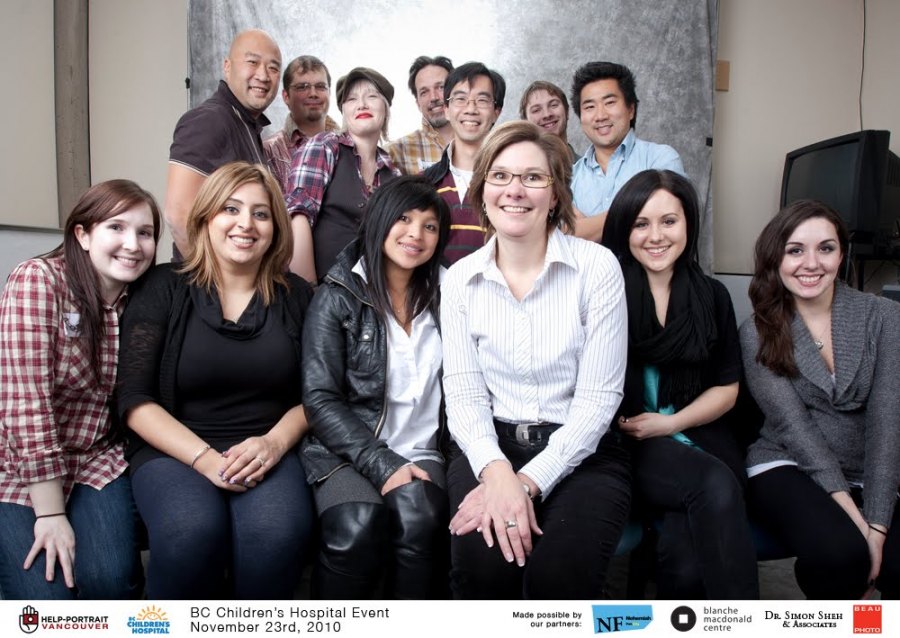 Help Portrait Vancouver at BC Children's Hospital