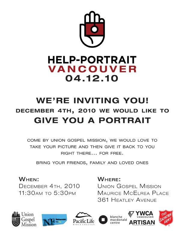 Help Portrait Vancouver 2010 Location